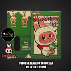 LABUBU LLAVERO SORPRESA CON SPRITE (REPLICA) (CAJA 10x16x8CM) (P1871)