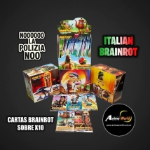 CARTAS ITALIAN BRAINROT SOBRE x10 (A0673)