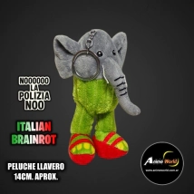 PELUCHE LLAVERO ITALIAN BRAINROT #2 (14CM APROX) (P1887)