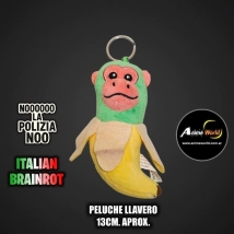 PELUCHE LLAVERO ITALIAN BRAINROT #6 (13CM APROX) (P1891)