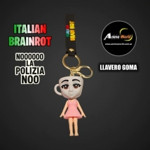 LLAVERO GOMA ITALIAN BRAINROT #7 (N0636)