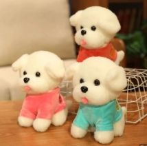 PELUCHE PERRO TACHI IMPORTADO #2 (32CM APROX) (P1892)