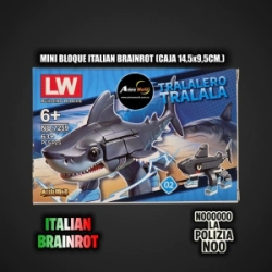 MINI BLOQUE LW7259-2 ITALIAN BRAINROT (L1079)