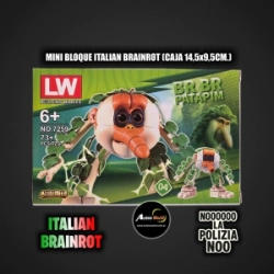 MINI BLOQUE LW7259-4 ITALIAN BRAINROT (L1081)