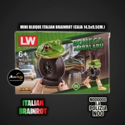 MINI BLOQUE LW7259-5 ITALIAN BRAINROT (L1082)