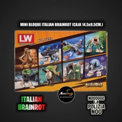 MINI BLOQUE LW7259-6 ITALIAN BRAINROT (L1083)