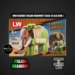 MINI BLOQUE LW7259-7 ITALIAN BRAINROT (L1084)