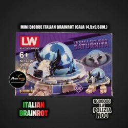 MINI BLOQUE LW7259-8 ITALIAN BRAINROT (L1085)