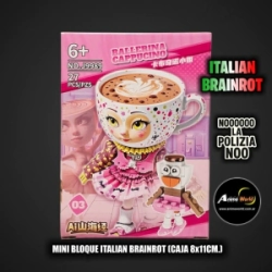 MINI BLOQUE J9989-3 ITALIAN BRAINROT (L1088)