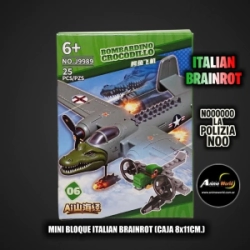 MINI BLOQUE J9989-6 ITALIAN BRAINROT (L1091)