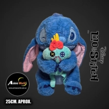 PELUCHE STITCH + STITCH CON SCRUMP (25CM APROX) (P1895)