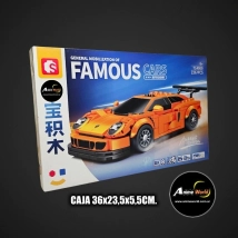 BLOQUE GENERICO SEMBO FAMOUS CARS 714000 AUTO (CAJA 36x23,5x5,5CM) (L1107)