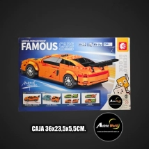 BLOQUE GENERICO SEMBO FAMOUS CARS 714000 AUTO (CAJA 36x23,5x5,5CM) (L1107)