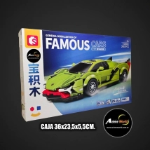BLOQUE GENERICO SEMBO FAMOUS CARS 714001 AUTO (CAJA 36x23,5x5,5CM) (L1108)