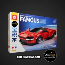 BLOQUE GENERICO SEMBO FAMOUS CARS 714002 AUTO (CAJA 36x23,5x5,5CM) (L1109)