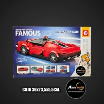 BLOQUE GENERICO SEMBO FAMOUS CARS 714002 AUTO (CAJA 36x23,5x5,5CM) (L1109)