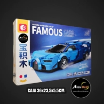 BLOQUE GENERICO SEMBO FAMOUS CARS 714003 AUTO (CAJA 36x23,5x5,5CM) (L1110)