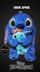 PELUCHE STITCH CON SCRUMP - STITCH (50CM APROX) (P1906)