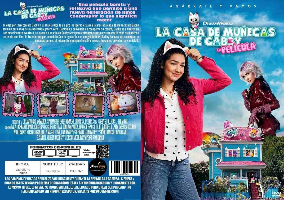 CINE + EN SOBRE LA CASA DE MU�ECAS DE GABBY - LA PELICULA (XE0430)