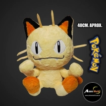 PELUCHE POKEMON IMPORTADO GRANDE - MEOWTH (40CM APROX) (P1914)