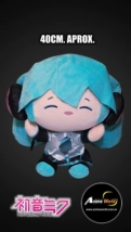 PELUCHE MIKU HATSUNE KAWAI IMPORTADO EXTRA GRANDE (40CM APROX) (P1918)