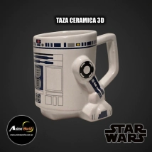 TAZA 3D + STAR WARS R2D2 (V0048)