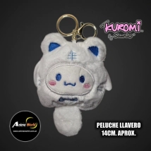 PELUCHE LLAVERO - KITTY-KUROMI #23 (14CM APROX) (P1922)
