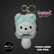 PELUCHE LLAVERO - KITTY-KUROMI #24 (14CM APROX) (P1923)