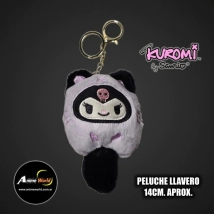 PELUCHE LLAVERO - KITTY-KUROMI #26 (14CM APROX) (P1925)