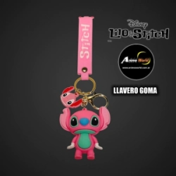 LLAVERO GOMA STITCH #43 (N0645)