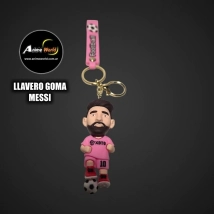 LLAVERO GOMA MESSI #4 (N0649)