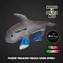 PELUCHE ITALIAN BRAINROT + TRALALERO TRALALA #2 (38CM APROX) (P1928)