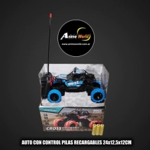 AUTO CON CONTROL CROSS COUNTRY 226-1 PILAS RECARGABLES 24x12,5x12CM #1 (A0685)