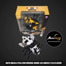 AUTO ABEJA A PILA CON MOVING-HUMO-LUZ AMC03 22x22x10CM #2 (A0688)