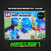 MINI BLOQUE MG589-1 MINECRAFT 8EN1 (L1116)