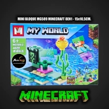 MINI BLOQUE MG589-2 MINECRAFT 8EN1 (L1117)