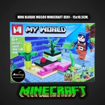 MINI BLOQUE MG589-3 MINECRAFT 8EN1 (L1118)