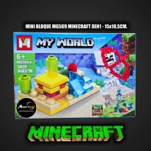 MINI BLOQUE MG589-4 MINECRAFT 8EN1 (L1119)