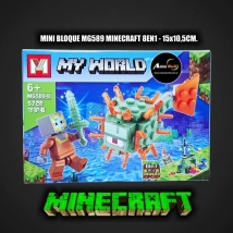 MINI BLOQUE MG589-8 MINECRAFT 8EN1 (L1123)