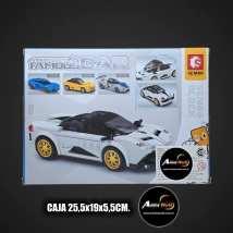 BLOQUE GENERICO SEMBO FAMOUS CAR 607105 AUTO (CAJA 25,5x19x5,5CM) (L1124)