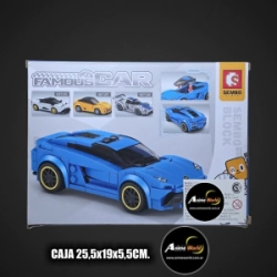 BLOQUE GENERICO SEMBO FAMOUS CAR 607106 AUTO (CAJA 25,5x19x5,5CM) (L1125)