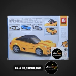 BLOQUE GENERICO SEMBO FAMOUS CAR 607107 AUTO (CAJA 25,5x19x5,5CM) (L1126)