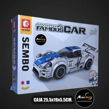 BLOQUE GENERICO SEMBO FAMOUS CAR 607108 AUTO (CAJA 25,5x19x5,5CM) (L1127)