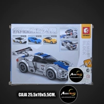 BLOQUE GENERICO SEMBO FAMOUS CAR 607108 AUTO (CAJA 25,5x19x5,5CM) (L1127)