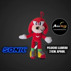 PELUCHE LLAVERO - SONIC #6 (21CM APROX) (P1936)