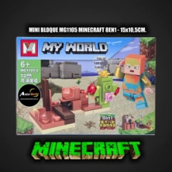 MINI BLOQUE MG1105-2 MINECRAFT 8EN1 (L1129)