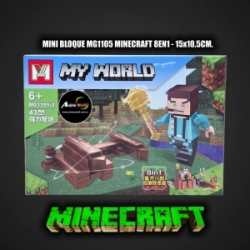 MINI BLOQUE MG1105-3 MINECRAFT 8EN1 (L1130)
