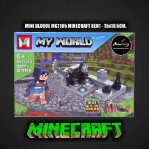 MINI BLOQUE MG1105-4 MINECRAFT 8EN1 (L1131)