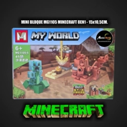 MINI BLOQUE MG1105-5 MINECRAFT 8EN1 (L1132)