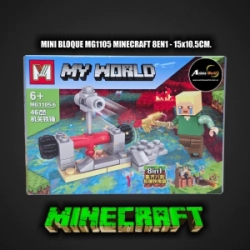 MINI BLOQUE MG1105-6 MINECRAFT 8EN1 (L1133)